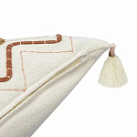 Подушка декоративная с геометрическим узором и кисточками Divine Abstractions варинант исполнения - 2 | Loft Concept в Брянске