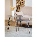 Столик приставной в стиле лофт Unlimited Freedom варинант исполнения - 6 | Loft Concept в Брянске