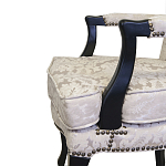 Кресло c растительным орнаментом Aubrey Classical Armchair beige jacquard варинант исполнения - 4 | Loft Concept в Брянске