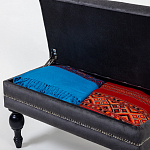 Мягкая банкетка с зоной для хранения Casket Dark Grey варинант исполнения - 4 | Loft Concept в Брянске