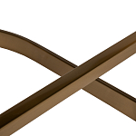 Стул барный букле бежевый с каркасом цвета матовое золото Tactility варинант исполнения - 4 | Loft Concept в Брянске