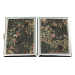 Портсигар на 10 сигарет с газовой зажигалкой из натурального камня Эвдиалит Stone Cigarettes Cases варинант исполнения - 4 | Loft Concept в Брянске