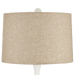 Торшер с белым каркасом и тканевыми абажуром Natural Stems варинант исполнения - 4 | Loft Concept в Брянске