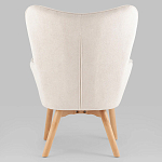 Белое кресло на ножках из массива CORDELIA варинант исполнения - 4 | Loft Concept в Брянске