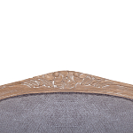 Кресло Ava Classical Armchair brown and grey velour варинант исполнения - 5 | Loft Concept в Брянске