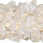 Люстра светодиодная фактурная в форме кольца Amber Crystal варинант исполнения - 1 | Loft Concept в Брянске