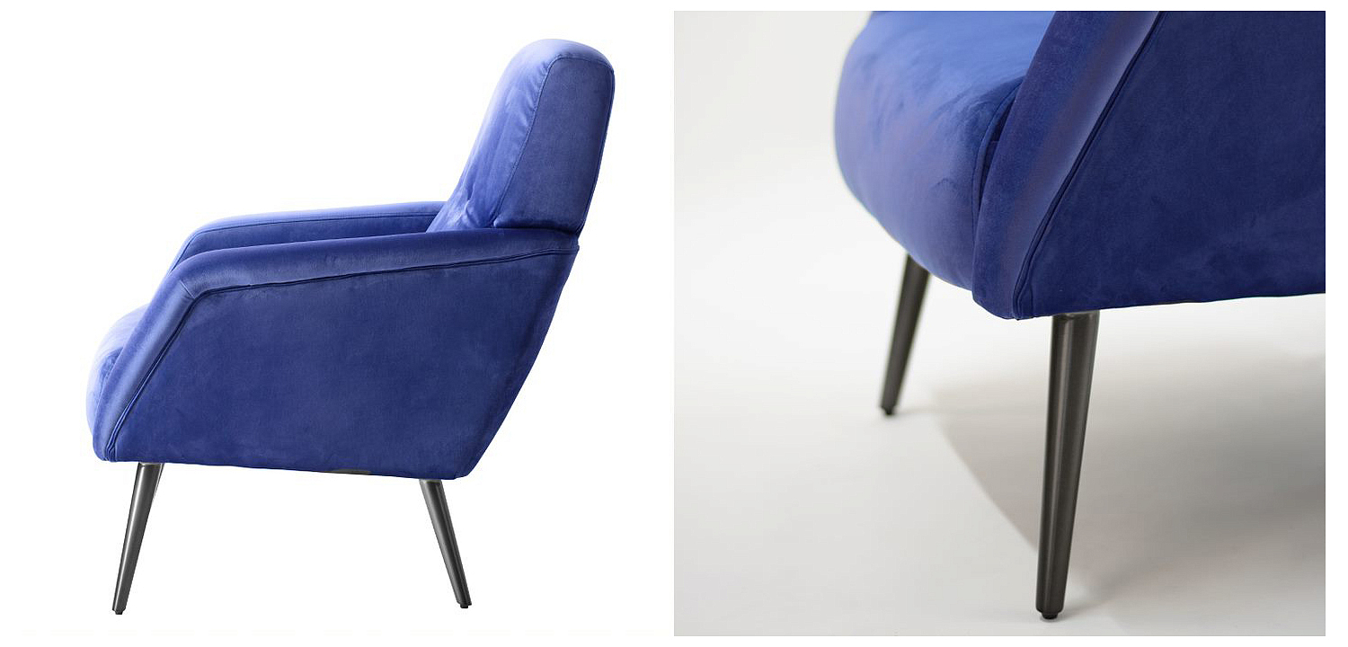 Кресло Diaspro Chair blue Кресло Diaspro Chair blue - Loft-Concept в Брянске