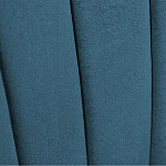 Барный стул со спинкой на 4-х деревянных ножках Синий Велюр Ava Charm варинант исполнения - 4 | Loft Concept в Брянске