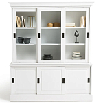 Витрина из массива сосны Cobbett White Wood Showcase варинант исполнения - 2 | Loft Concept в Брянске