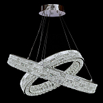 Люстра на 2 кольца с текстурной огранкой Reflection of Reality варинант исполнения - 2 | Loft Concept в Брянске