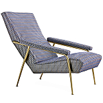 Дизайнерское кресло с подлокотниками Gio Ponti D.153.1 Armchair варинант исполнения - 1 | Loft Concept в Брянске