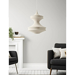 Подвесной вязаный белый светильник «Моника» варинант исполнения - 5 | Loft Concept в Брянске