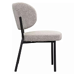 Стул мягкий с серо-бежевой буклированной обивкой Inspiration from Provence варинант исполнения - 2 | Loft Concept в Брянске