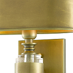 Бра с овальным абажуром на прозрачном основании Masculinity варинант исполнения - 1 | Loft Concept в Брянске