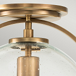 Потолочный светильник с прозрачным стеклянным шаром с эффектом пузырьков Hinkley варинант исполнения - 14 | Loft Concept в Брянске