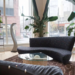 Дизайнерский журнальный стол в виде раковины с жемчужиной под прозрачной столешницей Fahin варинант исполнения - 4 | Loft Concept в Брянске