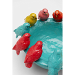 Декоративное дизайнерское блюдо разноцветные попугаи  варинант исполнения - 2 | Loft Concept в Брянске