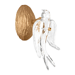 Бра с прозрачной стеклянной фигуркой птички Serip Voa варинант исполнения - 3 | Loft Concept в Брянске