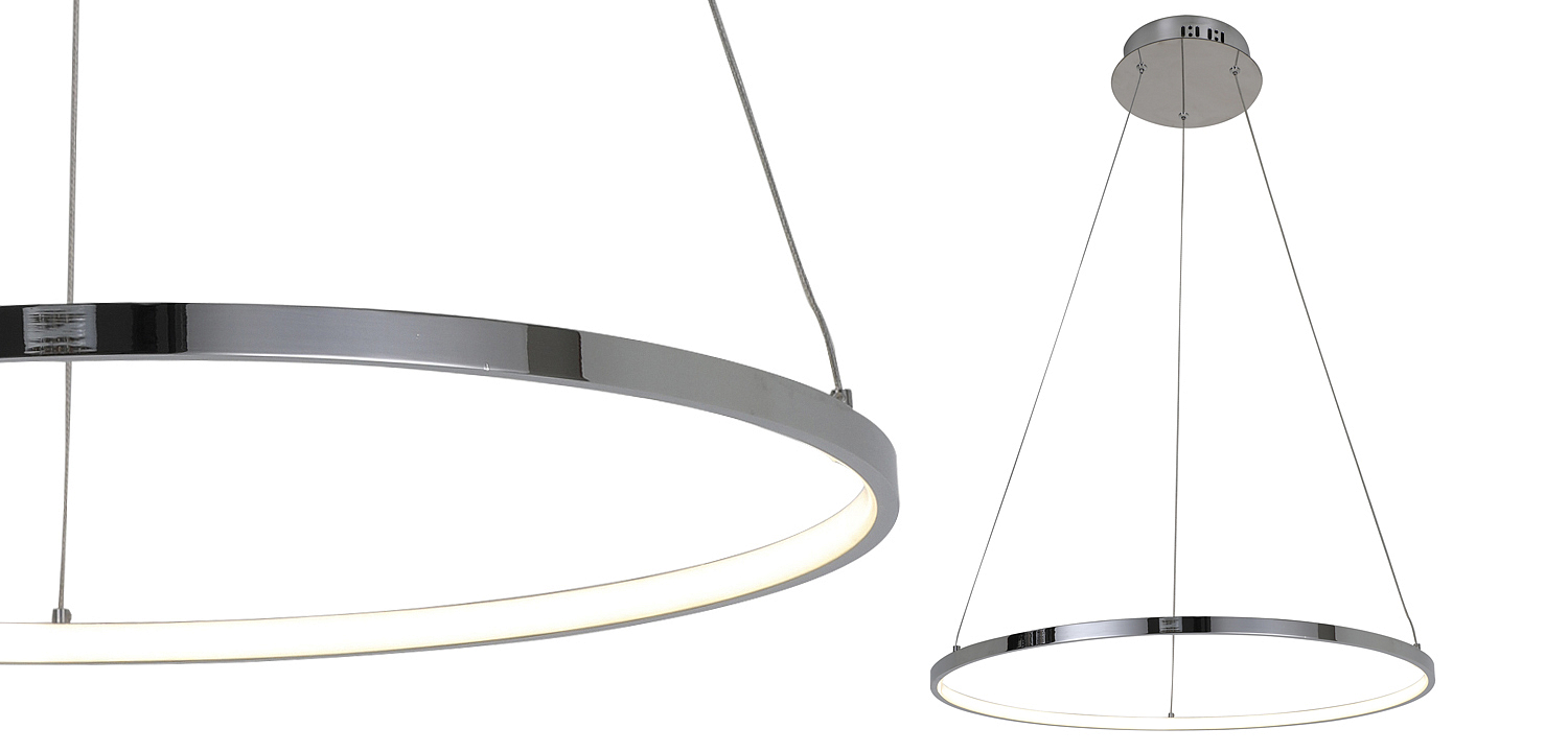 Люстра Ring Horizontal chromium 60 Люстра Ring Horizontal chromium 60 - Loft-Concept в Брянске