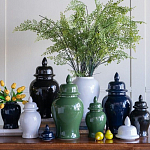 Ваза с крышкой однотонная Высота 48 см Chinoiserie Ceramics варинант исполнения - 6 | Loft Concept в Брянске