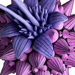 Статуэтка тропический фрукт Tropical Fruit Alien Blue Tulip варинант исполнения - 2 | Loft Concept в Брянске