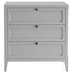 Комод с 3-мя ящиками серый Silva Grey Chest of Drawers варинант исполнения - 1 | Loft Concept в Брянске