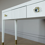 Туалетный стол - Трельяж Elsa Dreams White 120 см варинант исполнения - 3 | Loft Concept в Брянске