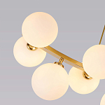 Люстра подвесная с белыми лампами в форме шара Felicitat варинант исполнения - 3 | Loft Concept в Брянске