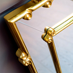 Зеркало прямоугольное Golden Classic Ornament Mirror варинант исполнения - 3 | Loft Concept в Брянске