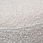 Кресло без подлокотников с обивкой из белой ткани букле Pacification варинант исполнения - 3 | Loft Concept в Брянске