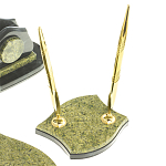 Настольный письменный набор из змеевика из 7-ми элементов Successful Leader варинант исполнения - 8 | Loft Concept в Брянске