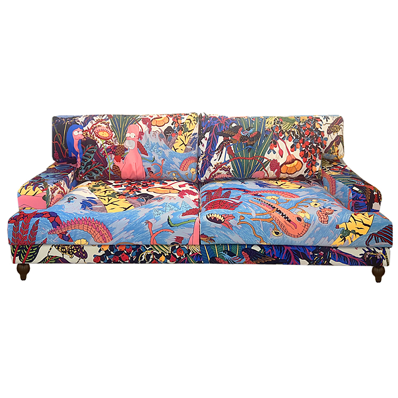 Премиальный Акцентный Диван Simpsons in Paradise Pop Art Sofa Мульти Премиальный Акцентный Диван Simpsons in Paradise Pop Art Sofa Мульти в Брянске | Loft Concept