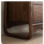 Вешалка деревянная с 2- мя ящиками Moon Walnut Furniture варинант исполнения - 10 | Loft Concept в Брянске