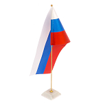 Флагшток на подставке из натурального камня Stone Flagpole варинант исполнения - 1 | Loft Concept в Брянске