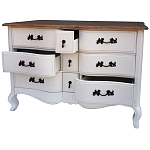 Комод бежевый в стиле Прованс Montmartre Provence Beige Wide варинант исполнения - 5 | Loft Concept в Брянске