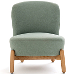 Кресло на деревянных ножках Olguin Green Chair варинант исполнения - 2 | Loft Concept в Брянске