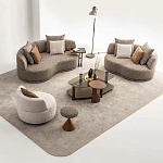 Двухместный диван Calypso варинант исполнения - 4 | Loft Concept в Брянске