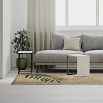 Комплект из 2-х приставных столов белого цвета из дерева ZIGOSH WHITE варинант исполнения - 3 | Loft Concept в Брянске