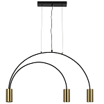 Линейный светильник с дугообразным каркасом Daviau Linear Arch Light 3 варинант исполнения - 2 | Loft Concept в Брянске