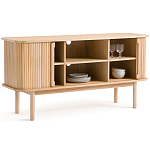 Длинный низкий буфет с 2-мя раздвижными дверцами Toinette Light Cupboard варинант исполнения - 3 | Loft Concept в Брянске