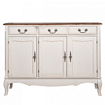 Буфет трехстворчатый с 3-мя ящиками в стиле прованс Interiors Romance варинант исполнения - 1 | Loft Concept в Брянске