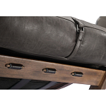 Кресло Duncan винтажная черная кожа варинант исполнения - 4 | Loft Concept в Брянске