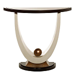 Консоль на полукруглой основе Stylish Pearl варинант исполнения - 2 | Loft Concept в Брянске