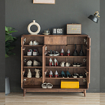 Комод в прихожую для хранения обуви Moon Walnut Furniture варинант исполнения - 2 | Loft Concept в Брянске