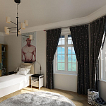 Гладкий карниз KT-71 варинант исполнения - 1 | Loft Concept в Брянске