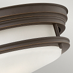 Потолочный светильник для ванных комнат со стеклянным плафоном в форме перевернутого конуса Hinkley варинант исполнения - 23 | Loft Concept в Брянске