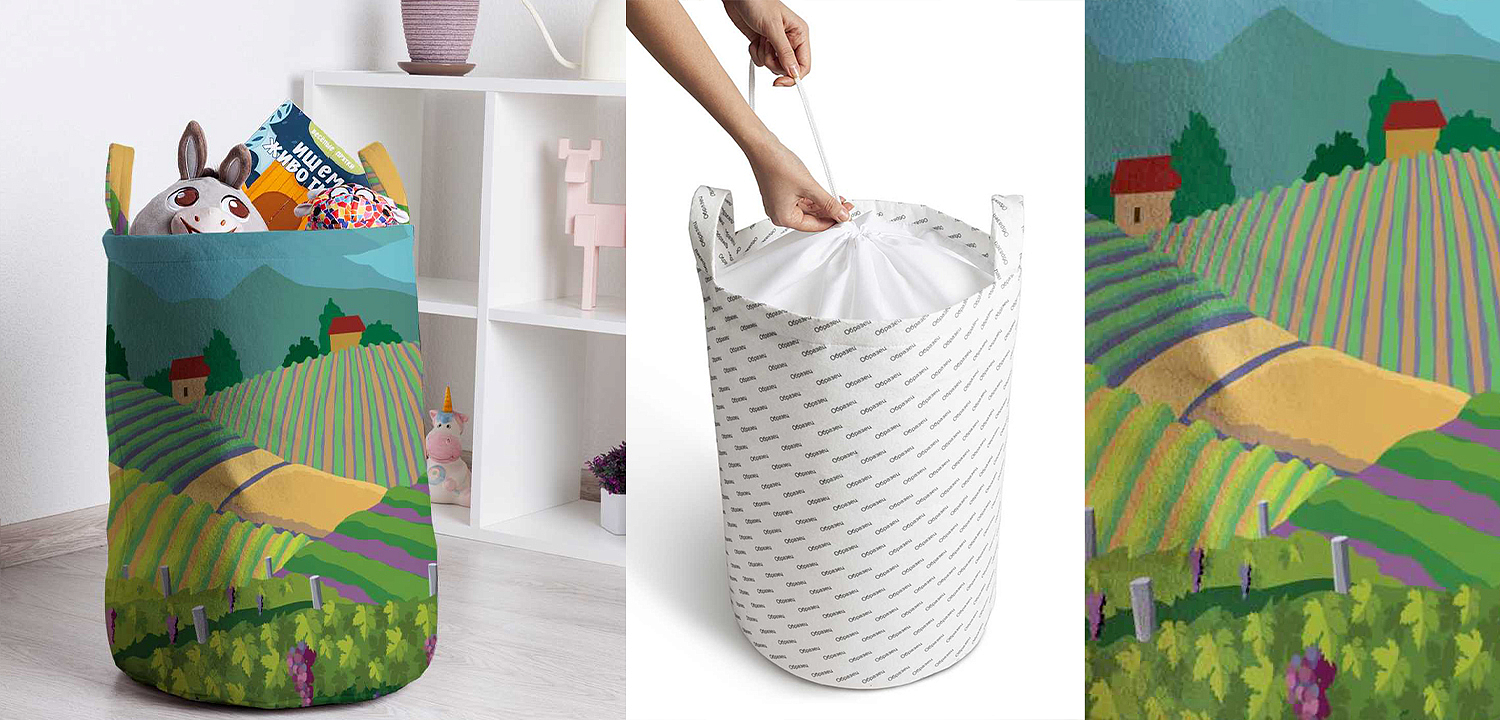 Корзина Vineyards Basket Корзина Vineyards Basket - Loft-Concept в Брянске