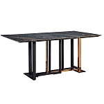 Стол обеденный со стальными ножками оригинальной формы Gourmet Meal варинант исполнения - 1 | Loft Concept в Брянске