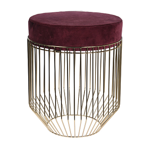 Пуф Rods Silhouette Puff Burgundy