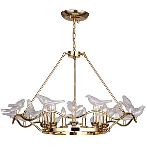 Люстра Dove Chandelier Glass Bird 9